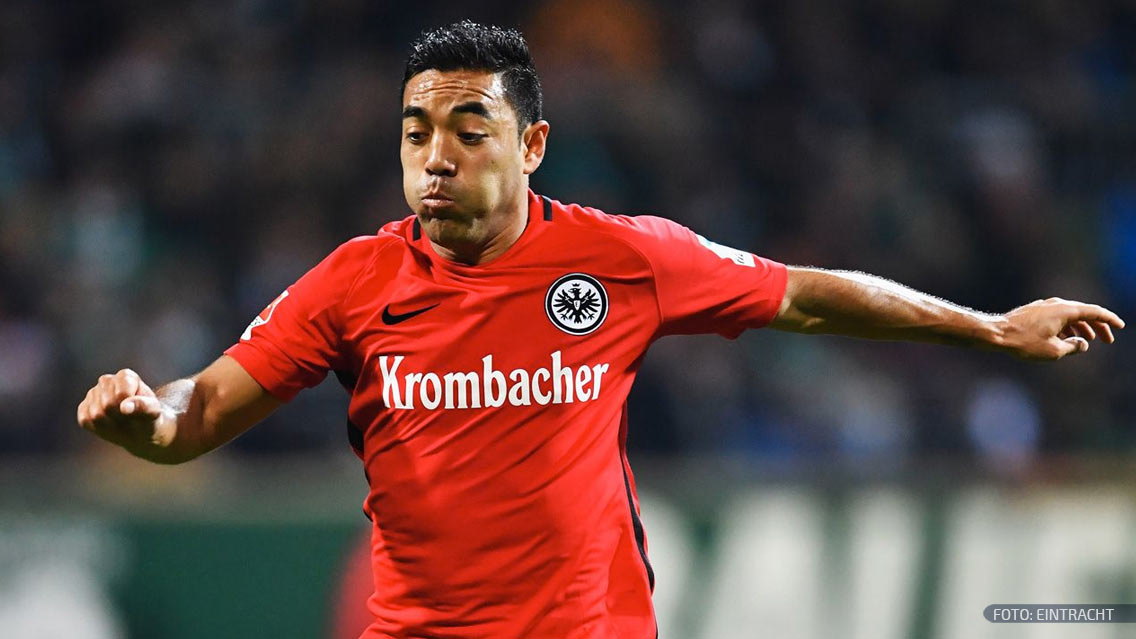 Marco Fabián regresó pero Eintracht sigue sin ganar