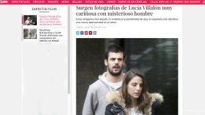 Lucía Villalón olvida a Chicharito paseando con nueva pareja 0
