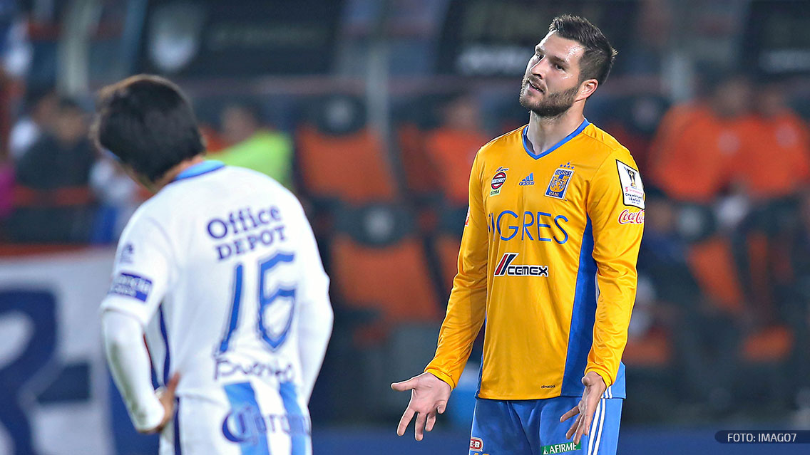 ¡Hacen enojar a Gignac en Pachuca!