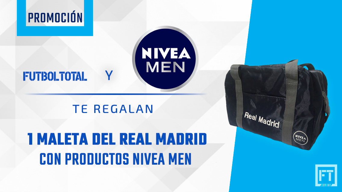 NIVEA MEN y FT te regalan una maleta del Real Madrid