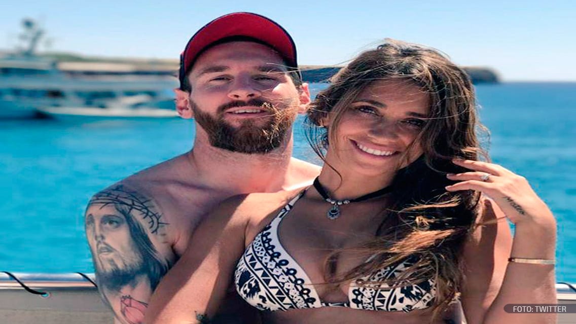 La novia de Messi acaparó los reflectores en Ibiza - Futbol Total