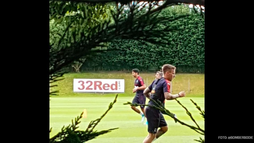 Captan a Gullit Peña y Eduardo Herrera entrenando con el Rangers 0