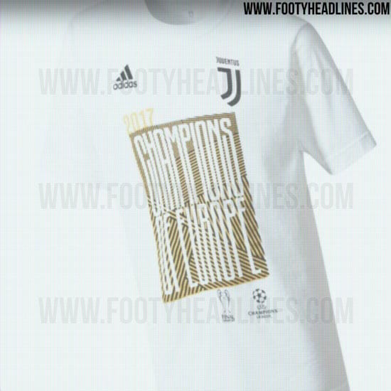 Así era la camiseta de campeón de la Juventus 0