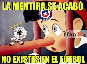Los memes del campeonato de Alemania ante Chile 1