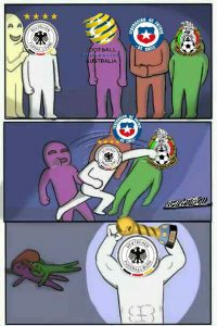 Los memes del campeonato de Alemania ante Chile 11