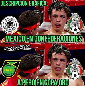 Los memes de la eliminación de México en Copa Oro 12