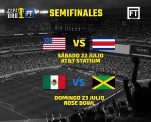 Definidas las semifinales de la Copa Oro 2017 0