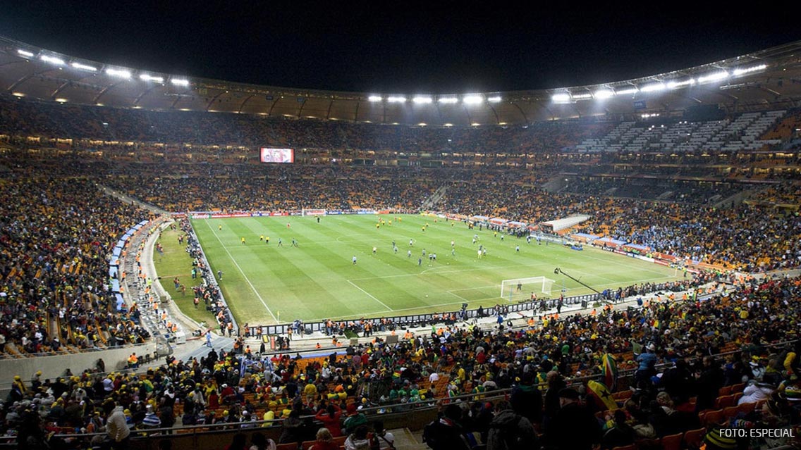 Dos muertos deja una estampida en un estadio mundialista de Sudáfrica Dos muertos deja una estampida en un estadio mundialista de Sudáfrica