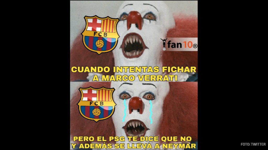 Mira los mejores memes de la salida de Neymar del Barcelona 10