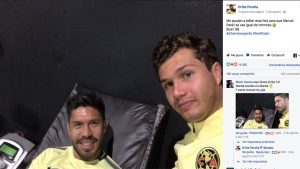 Oribe trollea a compañero y pide a afición de América hacerlo “más hermoso” 0