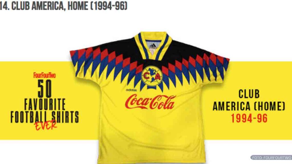Jerseys de México y América, entre los 50 favoritos de la historia 1