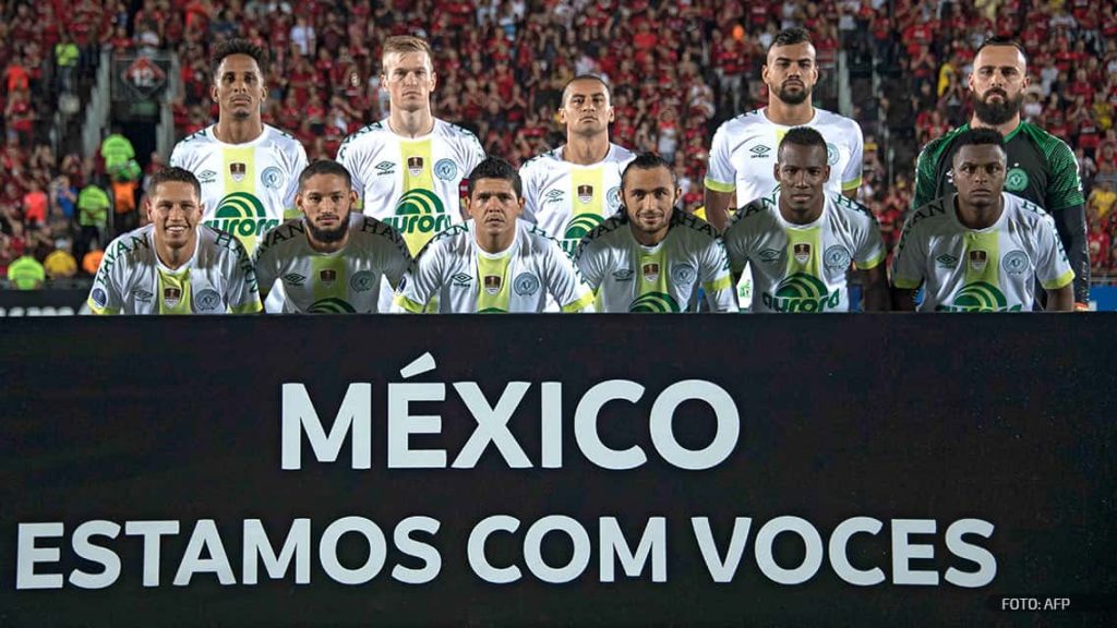 Chapecoense no se olvida de víctimas en México por temblor 0