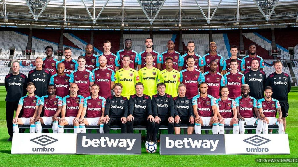 Chicharito y West Ham se tomaron la foto oficial 0