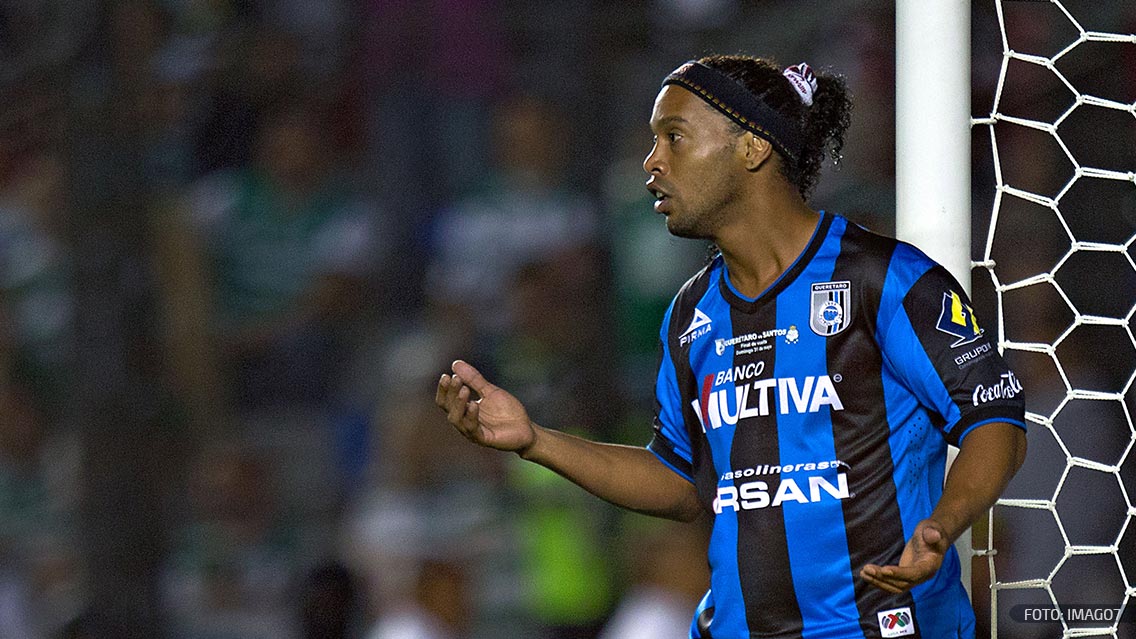 Resultado de imagen para Ronaldinho queretaro futboltotal