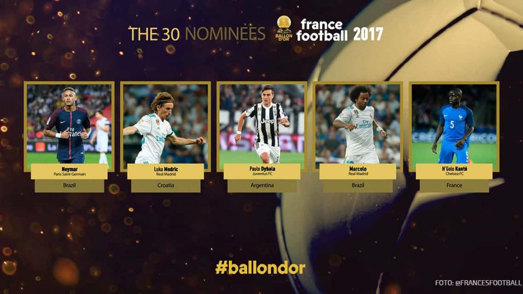 Neymar y Luis Suárez, entre primeros candidatos al Balón de Oro 0