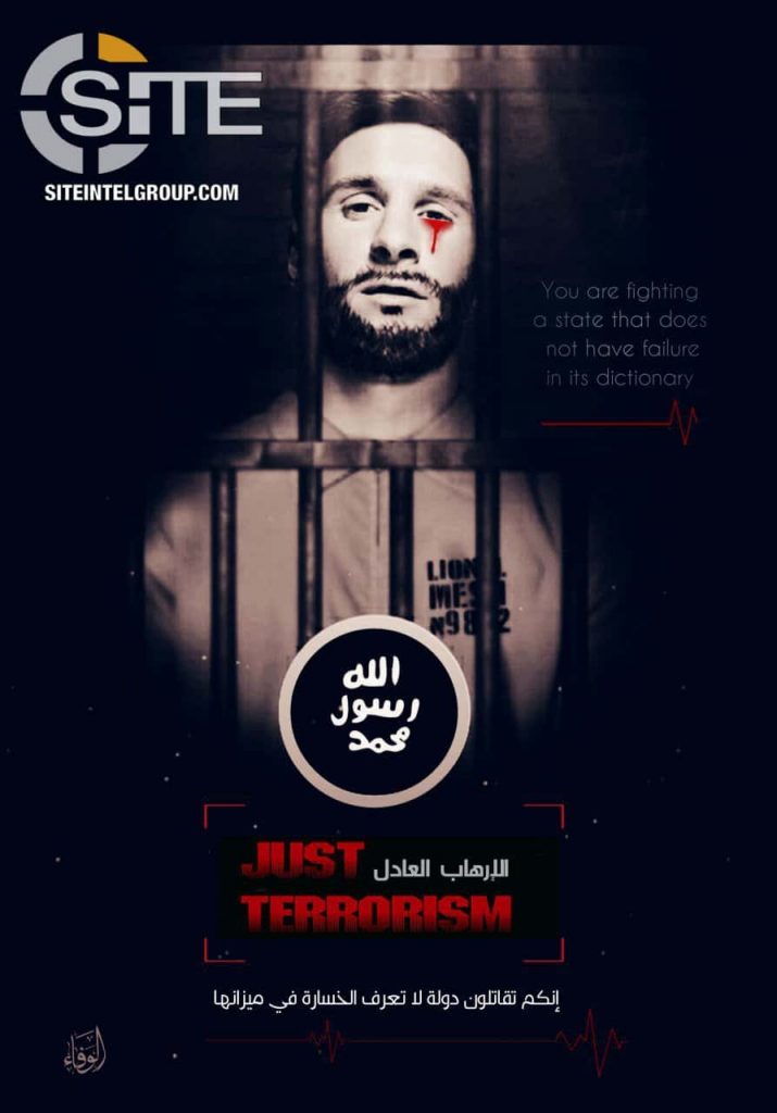 ISIS usa imagen de Messi para amenazar Mundial Rusia 2018 0