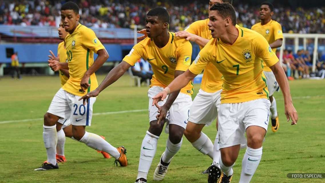 Brasil vence a España en segundo día de Mundial Sub-17