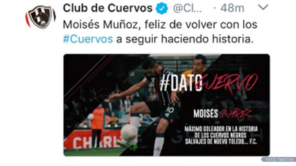 Moisés Muñoz ‘rechaza’ fichar para Club de Cuervos 0