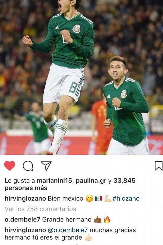 El mexicano vive un gran momento con el Tri