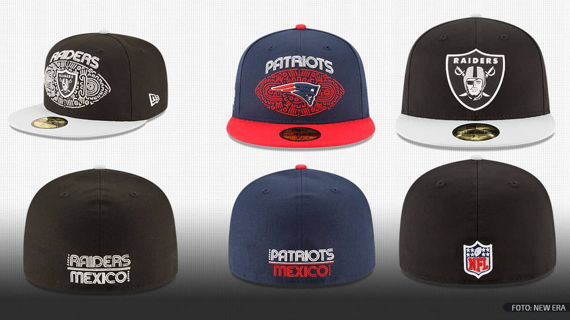 New Era lanza colección de NFL México Patriotas vs Raiders 0