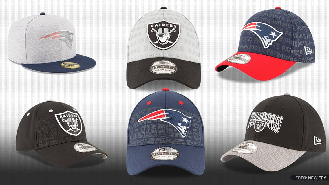 New Era lanza colección de NFL México Patriotas vs Raiders 2