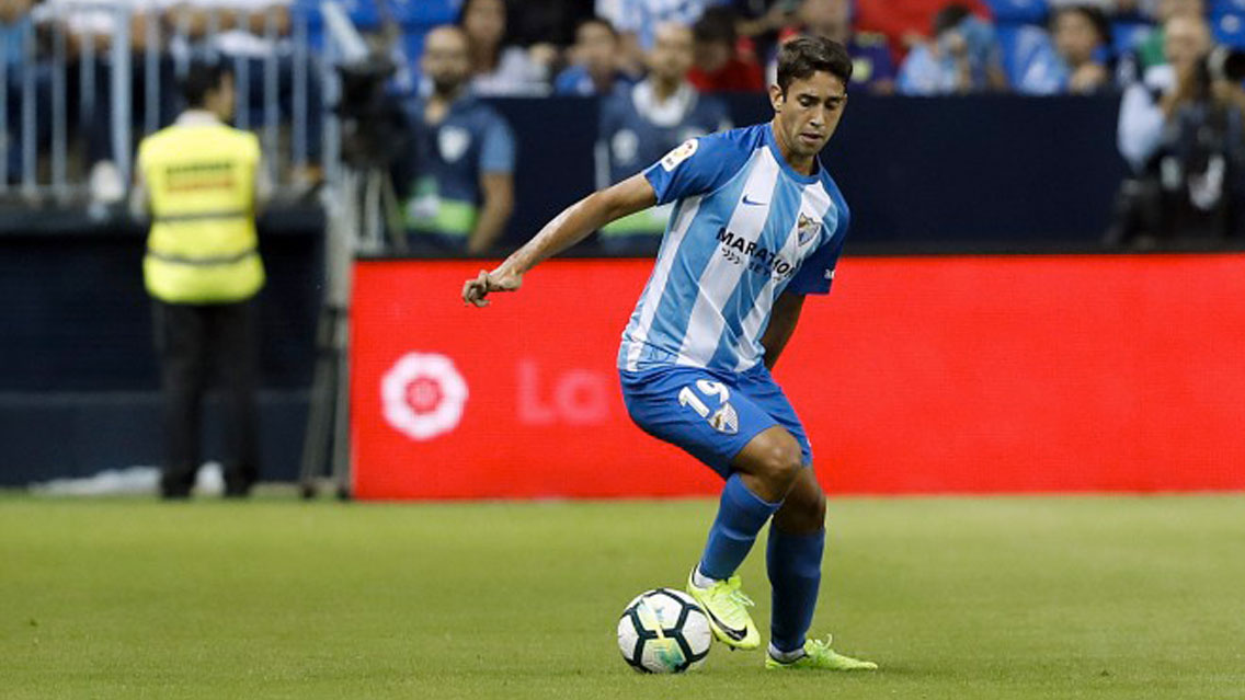 El argentino juega para el Málaga de España