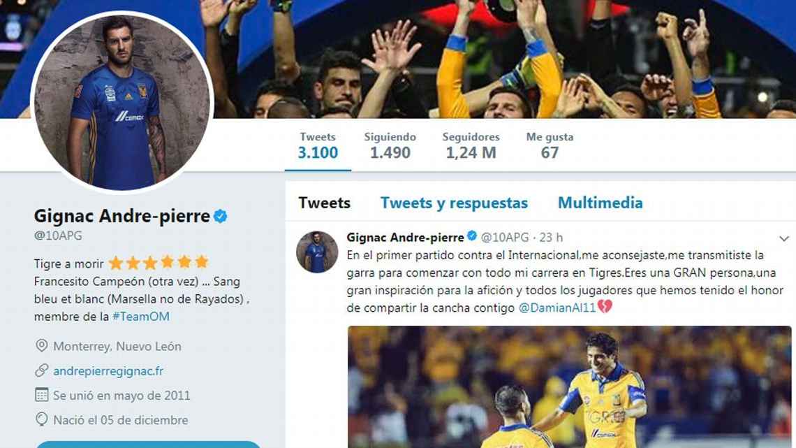 Gignac presume la ‘estrella de campeón’ con los Tigres 0
