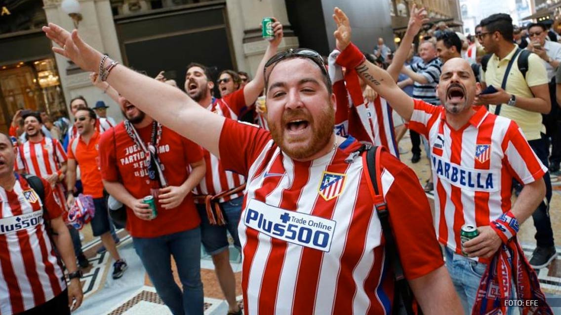 Aficionado del Atlético de Madrid es apuñalado previo a duelo ante Sevilla