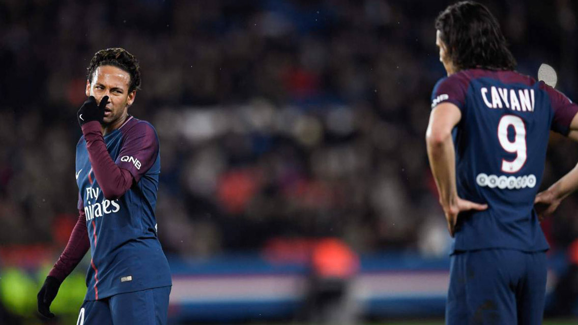 Neymar y Cavani protagonizan nueva polémica