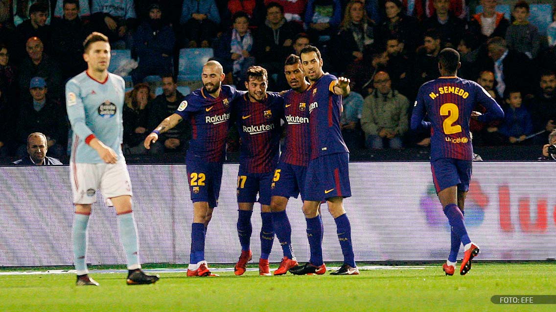 Barcelona saca empate con Celta en Copa del Rey sin Messi y Suárez