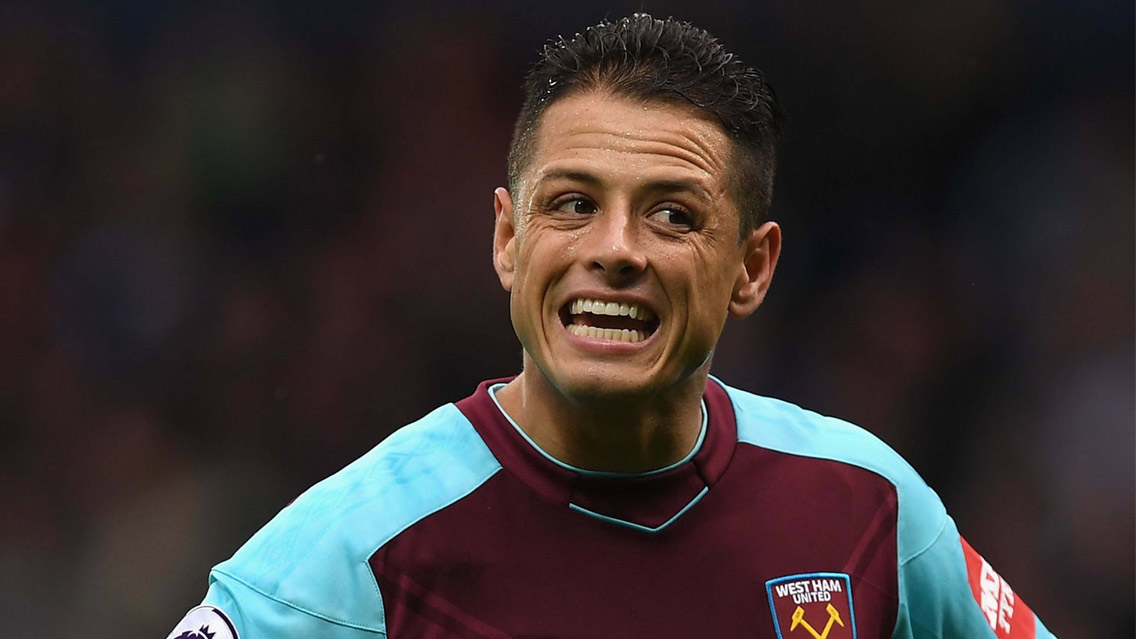 David Moyes elogia al Chicharito pero lo manda a la banca