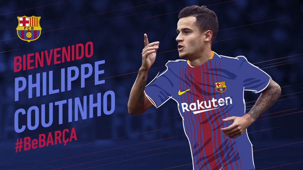 OFICIAL: Coutinho ya es del FC Barcelona