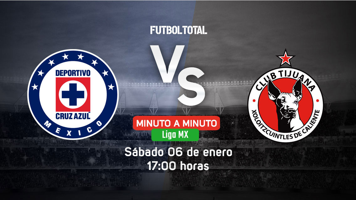 Cruz Azul vs Xolos | Liga MX | EN VIVO: Minuto a minuto