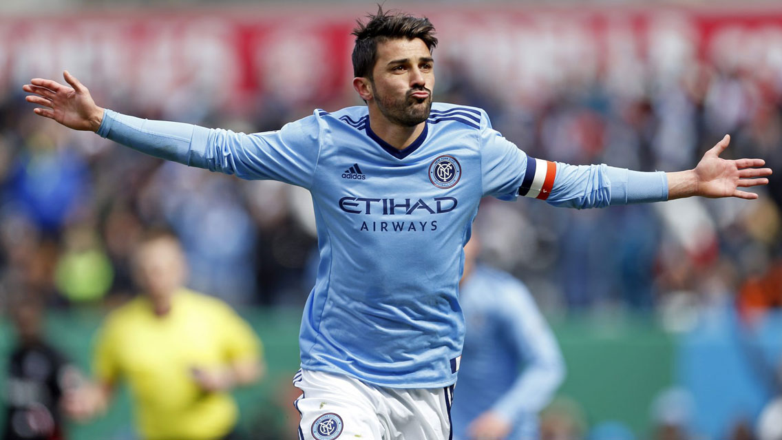 David Villa y NYC jugarán ante San Luis