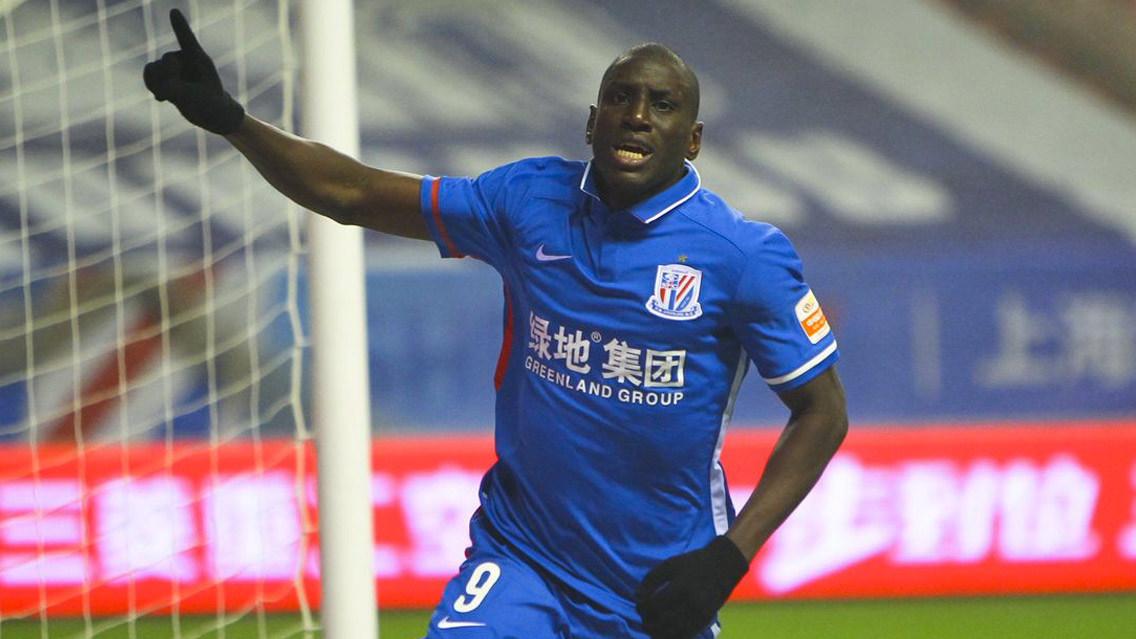 El delantero de Senegal juega en China