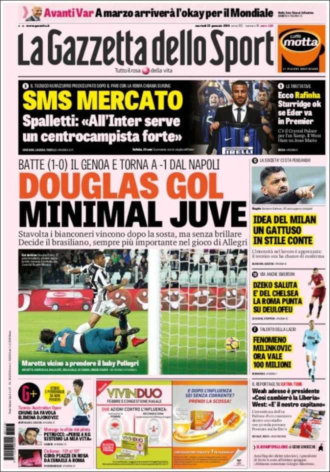 Un repaso por las portadas deportivas de Europa 5