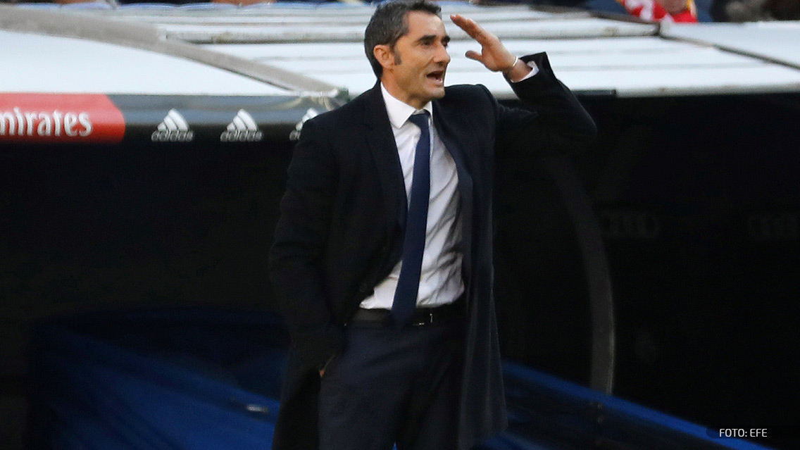 Barcelona lo quiere ganar todo: Ernesto Valverde