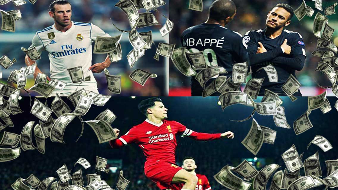 Top 5 de fichajes más caros en la historia del futbol