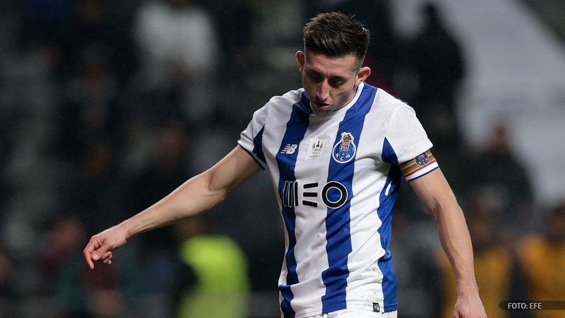 Héctor Herrera y Diego Reyes, titulares en empate del Porto