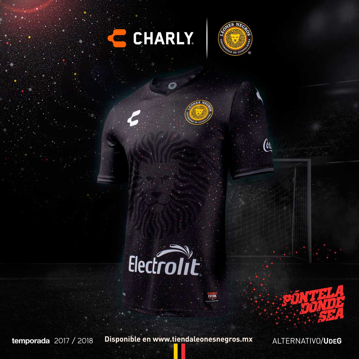 Charly Fútbol se encargó de lanzar un diseño único