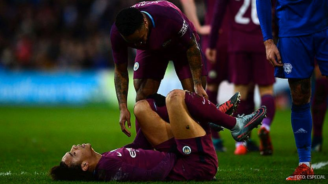 La terrible entrada que dejó a Leroy Sane seis semanas fuera