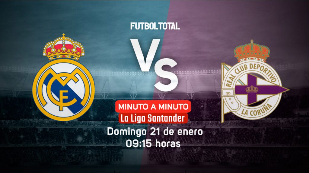 Real Madrid vs Deportivo | LaLiga | EN VIVO: Minuto a minuto