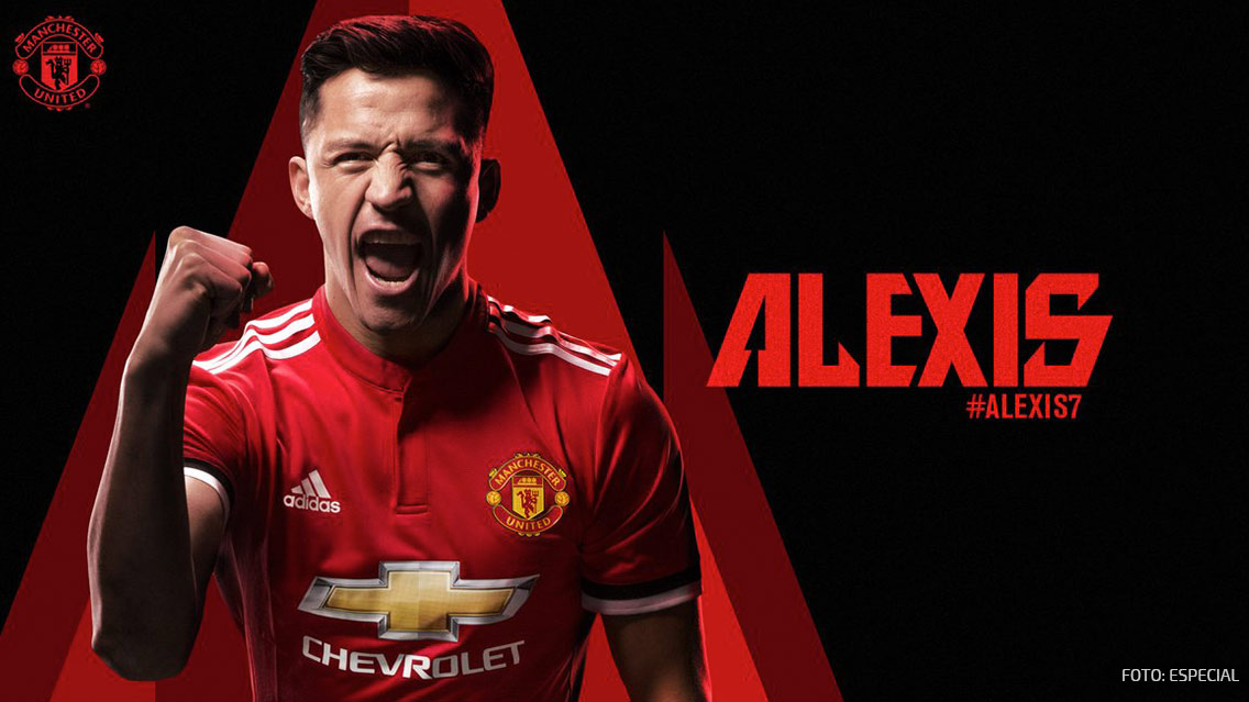 Manchester United hace oficial la llegada de Alexis Sánchez
