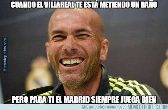 Los memes de la derrota del Real Madrid ante el Villarreal 1
