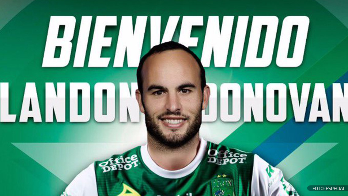 Landon Donovan, nuevo jugador del León