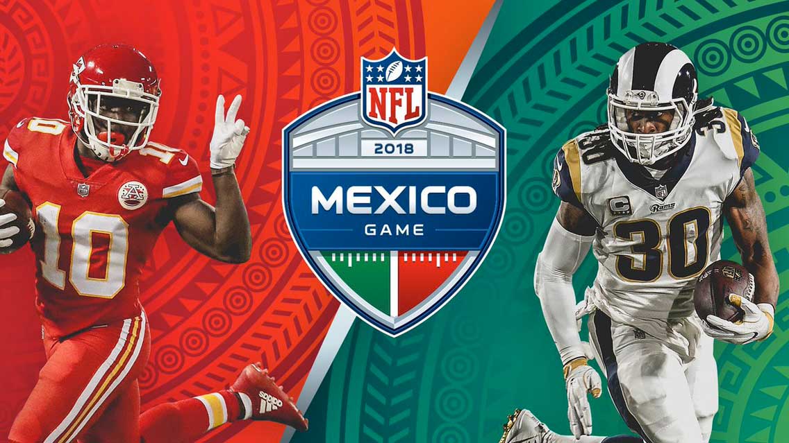 NFL confirma Chiefs vs Rams en el Azteca
