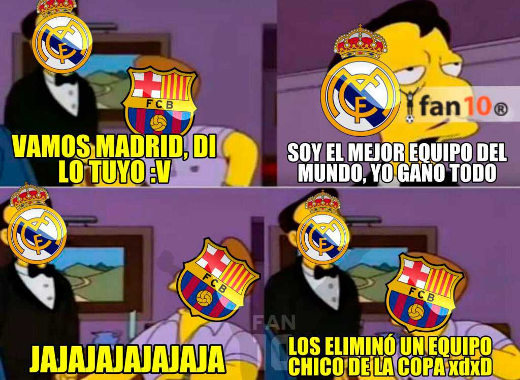 Los memes de la eliminación del Real Madrid en Copa del Rey 5