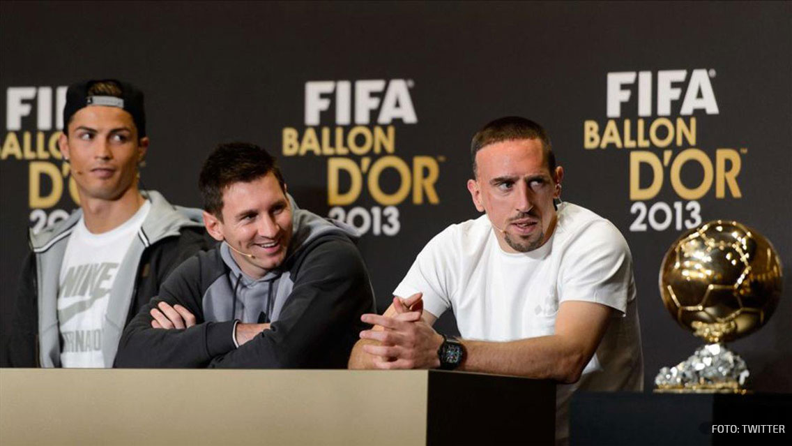 Franck Ribéry dice que le robaron su Balón de Oro: “Fue una injusticia”