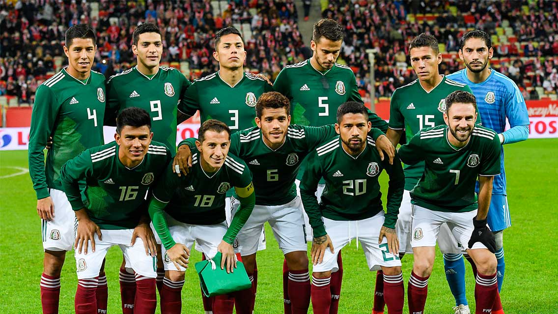 México da a conocer su lista de 23 para Rusia