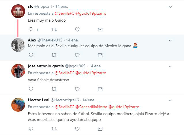 Guido Pizarro provoca “guerra” entre Tigres y Sevilla 3